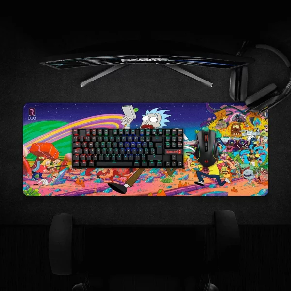 Pad Mouse Gaming Xxl Rick and Morty