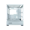 Caja Azza Apollo White CSAZ-430W-DF2 RGB - 1 FAN