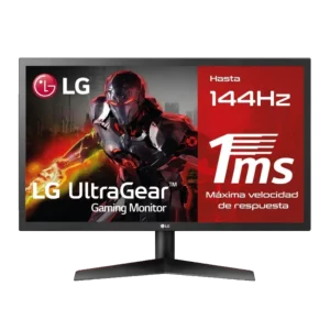 LG Electrónica Monitor LCD de pantalla de 24 pulgadas (24BK400H-B)