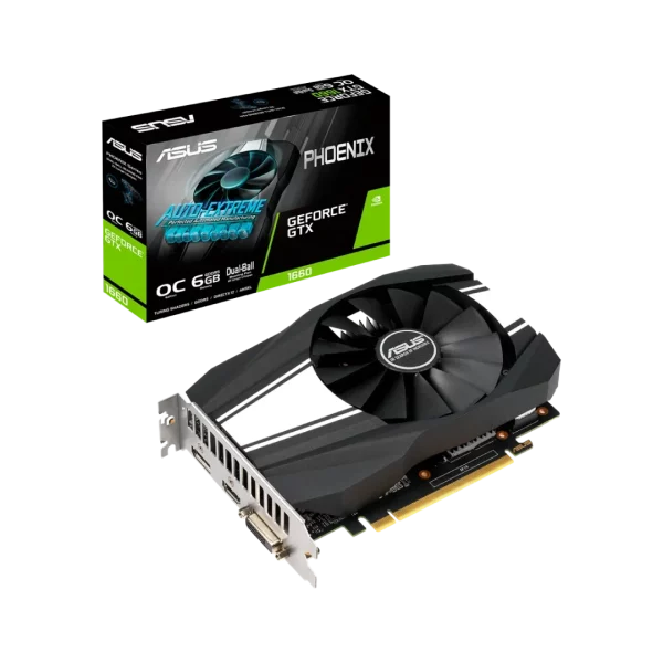 GPU Asus Phoenix GTX 1660 6GB DDR6
