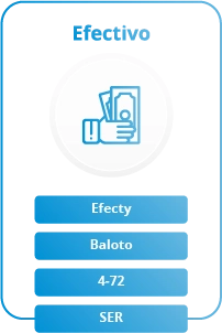 Método de pago Efectivo