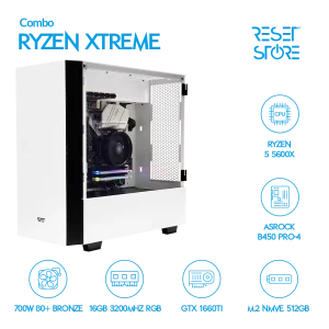 Combo RYZEN XTREME - 5600X + 1660TI 6GB