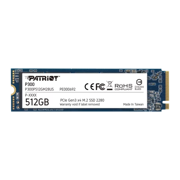 M.2 Patriot 512GB P300 NVMe PCI