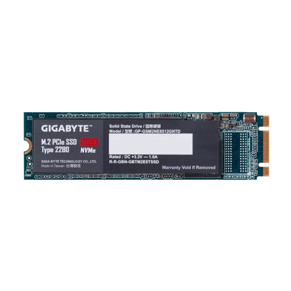 SSD M.2 2280 GIGABYTE 512 GB NVMe3