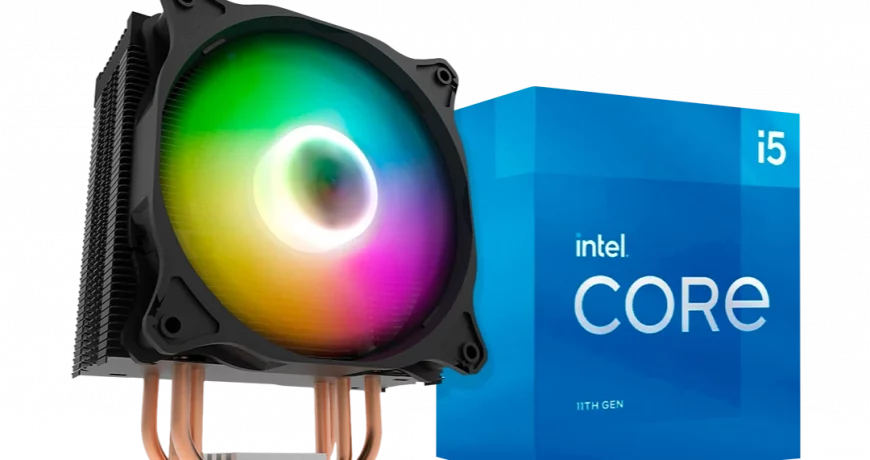 Procesador Intel Core i5 11400 + Disipador darkFlash Darkair Argb