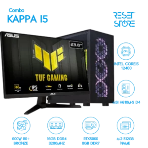 Combo Kappa i5 - RTX5060 + 24" 146Hz