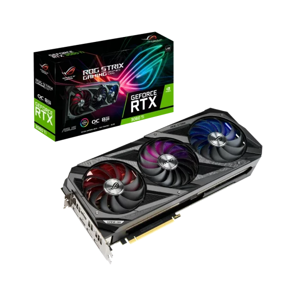 GPU Asus ROG Strix RTX 3060 TI Gaming 8GB GDDR6 V2