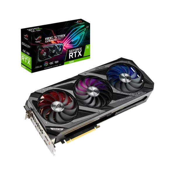 GPU Asus ROG Strix RTX 3080 Gaming 10GB GDDR6X OC V2