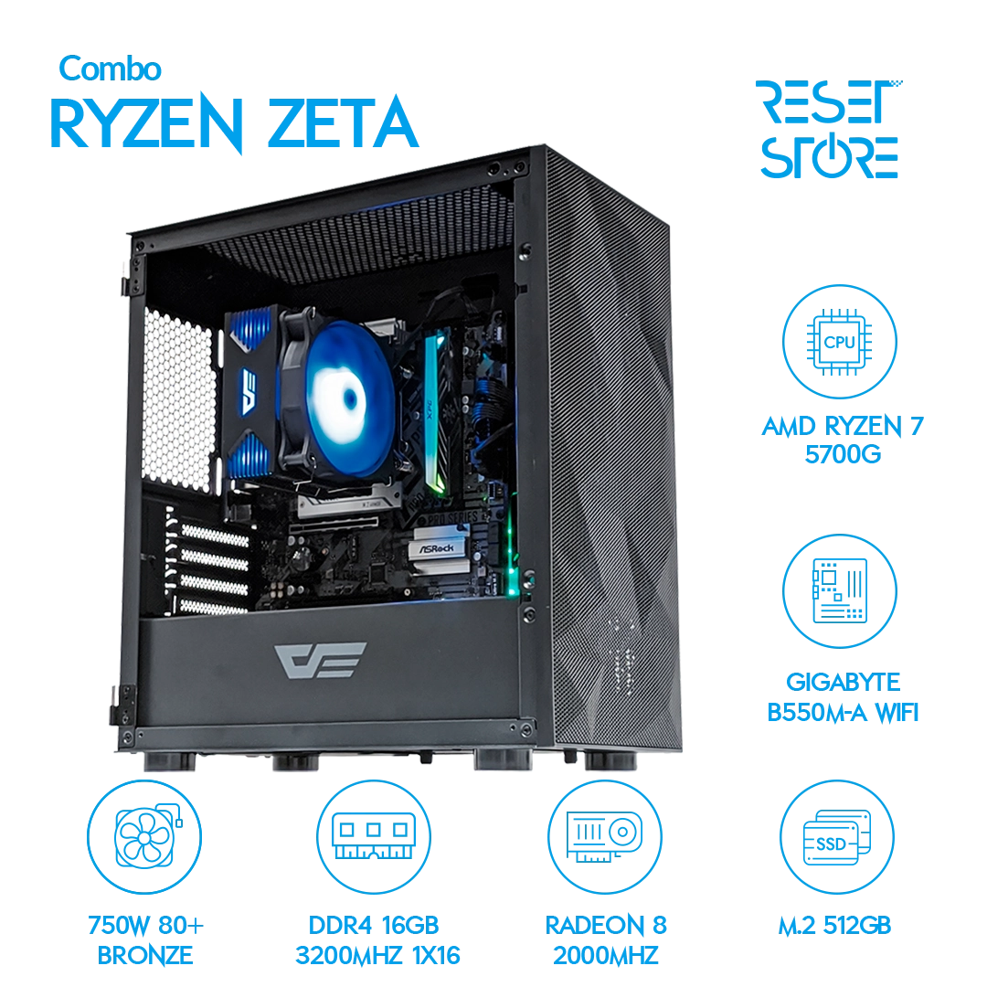 Combo Ryzen Zeta – 5700G + 16GB