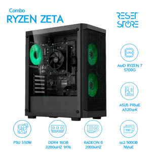 Combo Ryzen Zeta – 5700G + 16GB