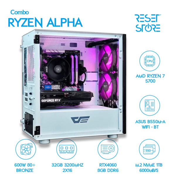 Combo Ryzen Alpha R7 5700 - Imagen 2