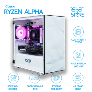 Combo Ryzen Alpha R7 5700 + RTX5060