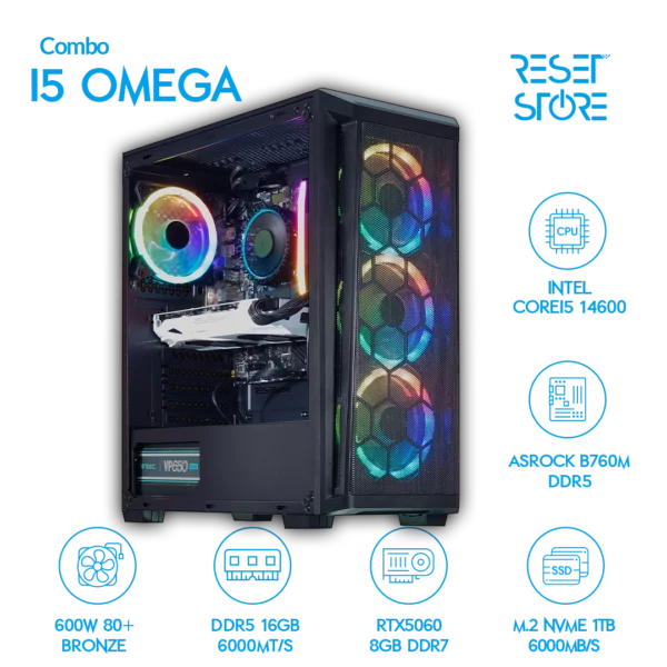 Combo Omega i5 14600 + RTX5060