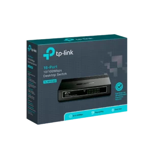 Switch 16 Puertos 10/100Mbps TP-Link TL-SF1016D